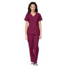 Bluza uniforma medicala, W123, 6155-WINE