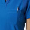 Bluza uniforma medicala cu guler, W123, 6955-CEIL