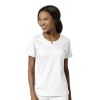 Bluza uniforma medicala, WonderWink PRO, 6419-WHIT