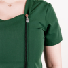 Bluza medicala Lotus Flex, stretch, verde hunter, TRS-NP11