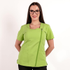 Bluza medicala Lotus Flex, stretch, verde macha, TRS-NP11