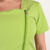 Bluza medicala Lotus Flex, stretch, verde macha, TRS-NP11