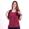 Bluza medicala Lotus Flex, stretch, visiniu, TRS-NP11