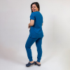 Costum medical Lotus Flex, stretch, albastru royal, TS-NP8 TS-SP4
