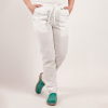 Costum medical Lotus Flex, stretch, alb, CVC-NP4 CVC-SP2