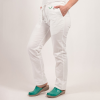 Costum medical Lotus Flex, stretch, alb, CVC-NP4 CVC-SP2