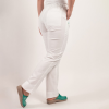 Costum medical Lotus Flex, stretch, alb, CVC-NP4 CVC-SP2