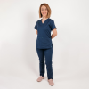 Costum medical Lotus Flex, stretch, bleumarin, CVC-NP1 CVC-SP2