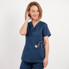 Costum medical Lotus Flex, stretch, bleumarin, CVC-NP1 CVC-SP2