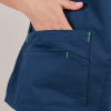 Costum medical Lotus Flex, stretch, bleumarin, CVC-NP1 CVC-SP2