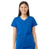 Bluza uniforma medicala, WonderFLEX, 6208-ROYAL
