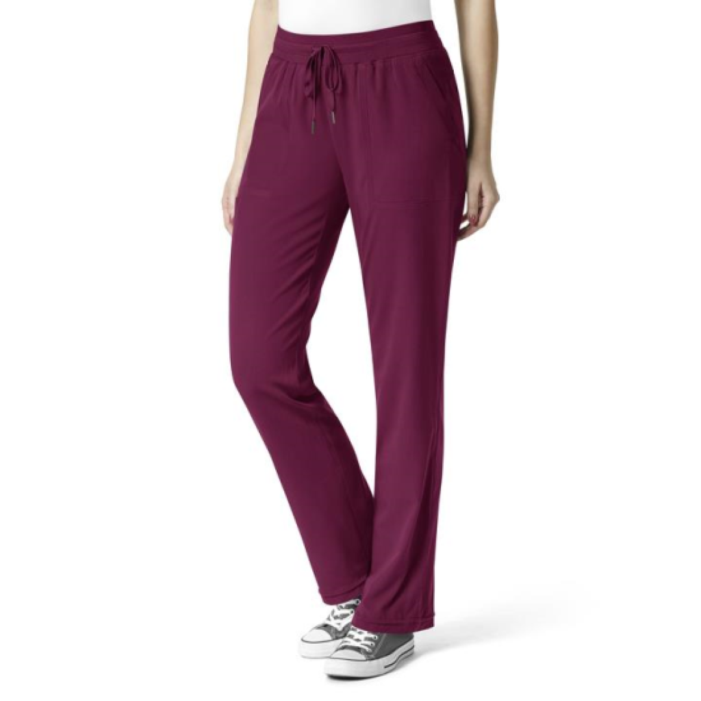 Pantaloni uniforma medicala, WonderWink Aero, 5129-WINE