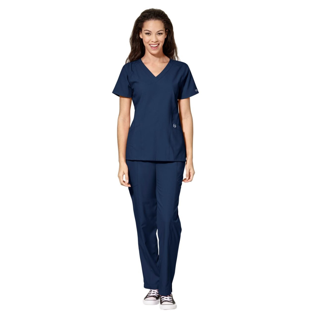 Pantaloni uniforma medicala, W123, 5155-NAVY