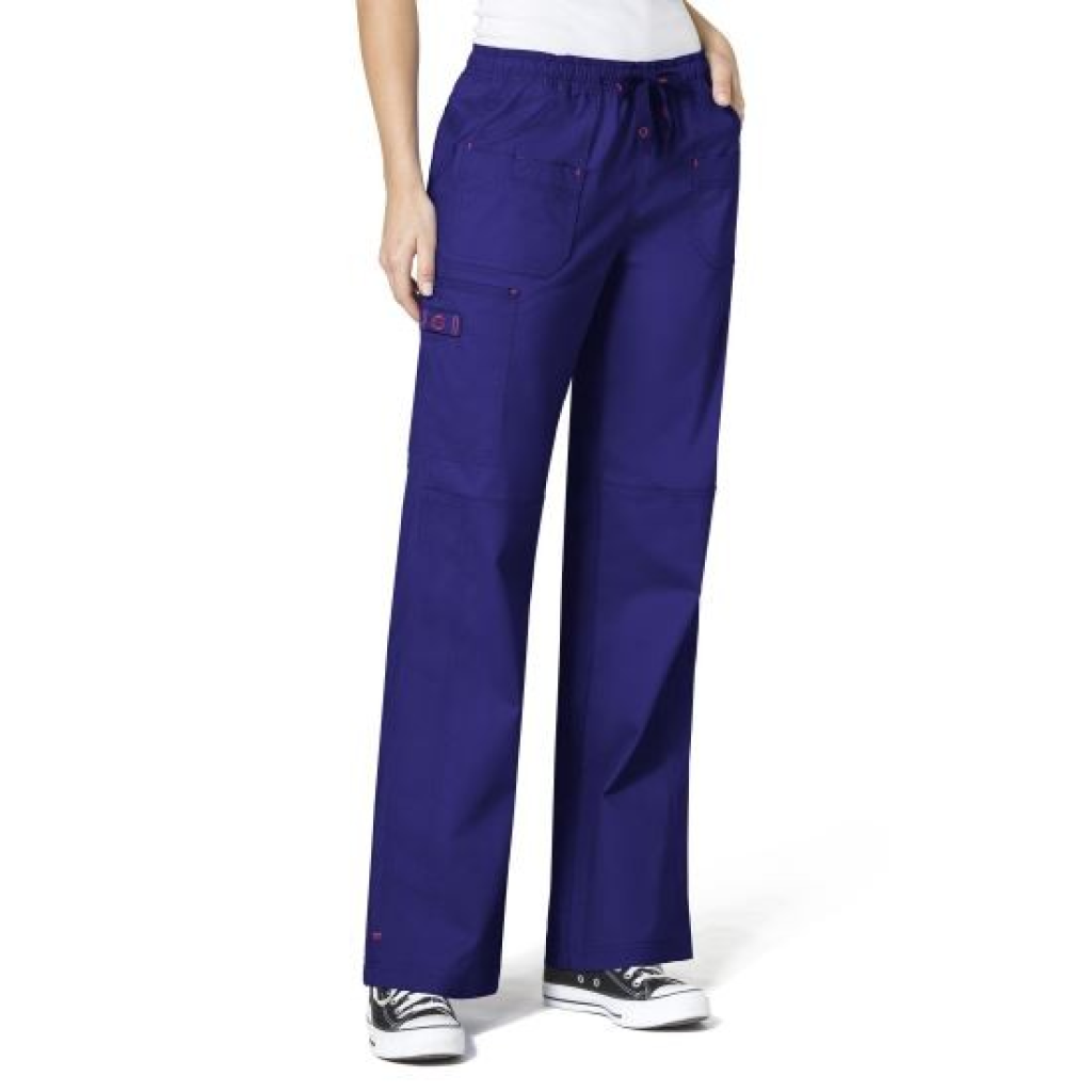 Pantaloni uniforma medicala, WonderFLEX, 5108-GRP