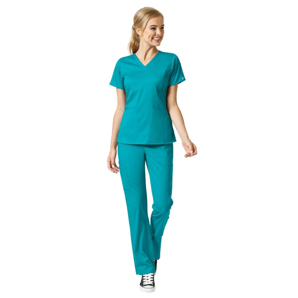 Bluza uniforma medicala, WonderWink PRO, 6319-TEAL