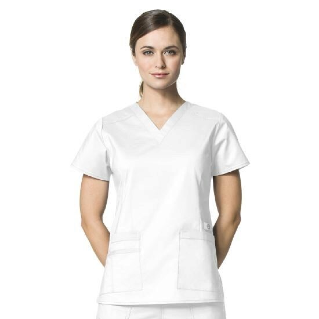 Bluza uniforma medicala, WonderFLEX, 6108-TWH