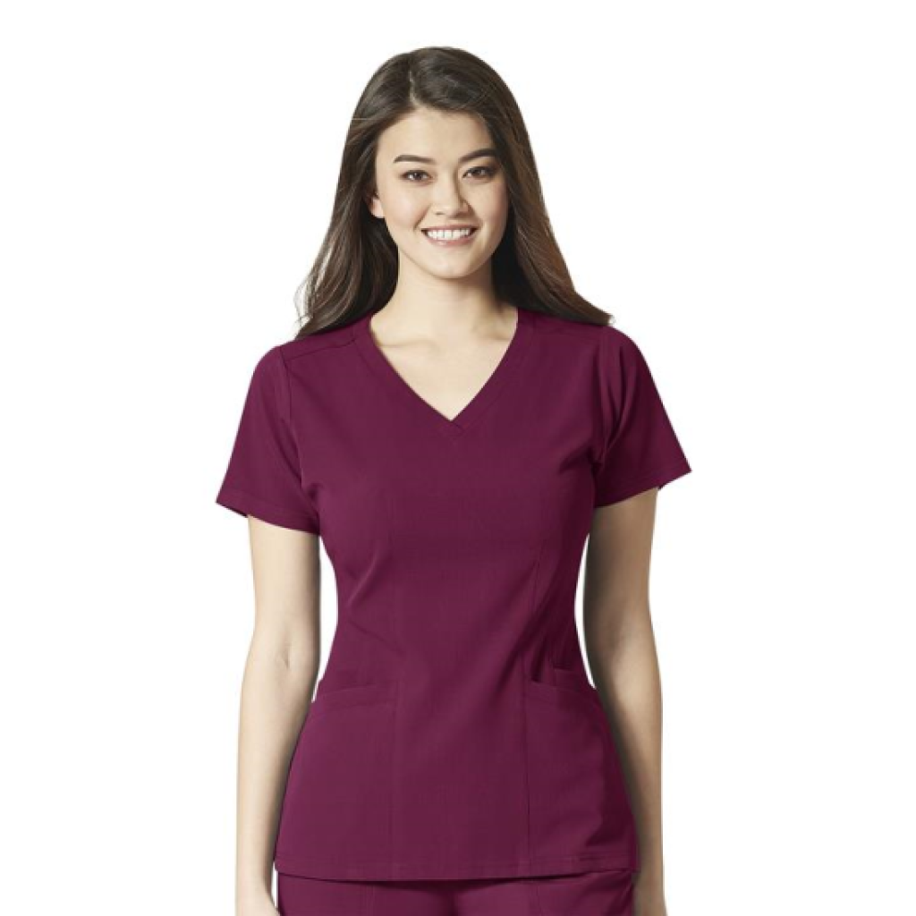 Bluza uniforma medicala, WonderWink Aero, 6129-WINE