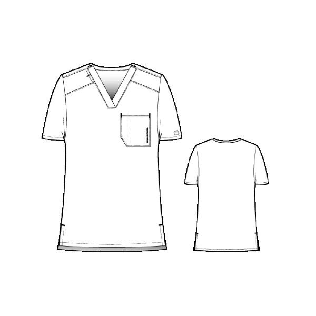 Bluza uniforma medicala WonderWink Pro, 6619-KHAK
