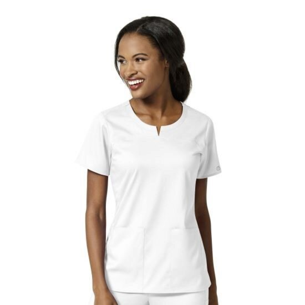 Bluza uniforma medicala, WonderWink PRO, 6419-WHIT L