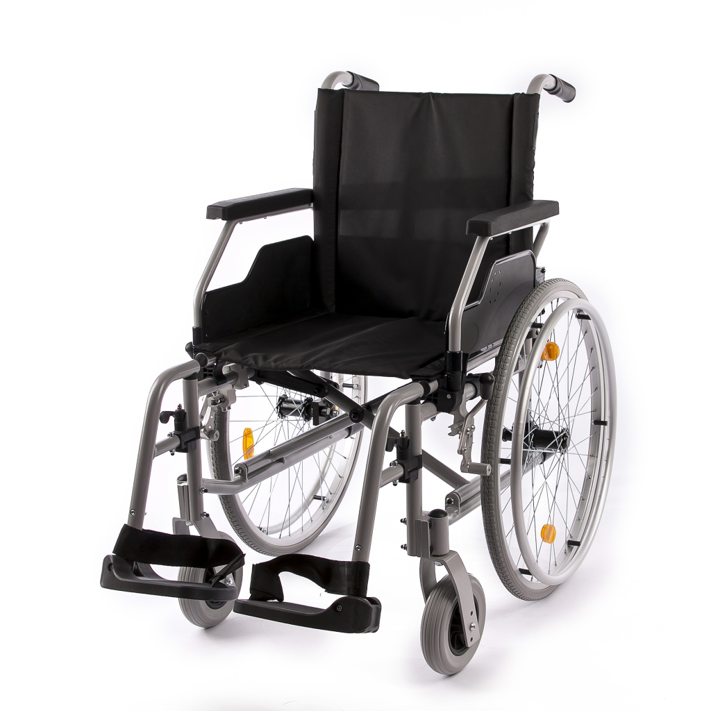 Carucior handicap pe structura usoara Ortomobil Lightman Start 040302 roti detasabile rapid 45