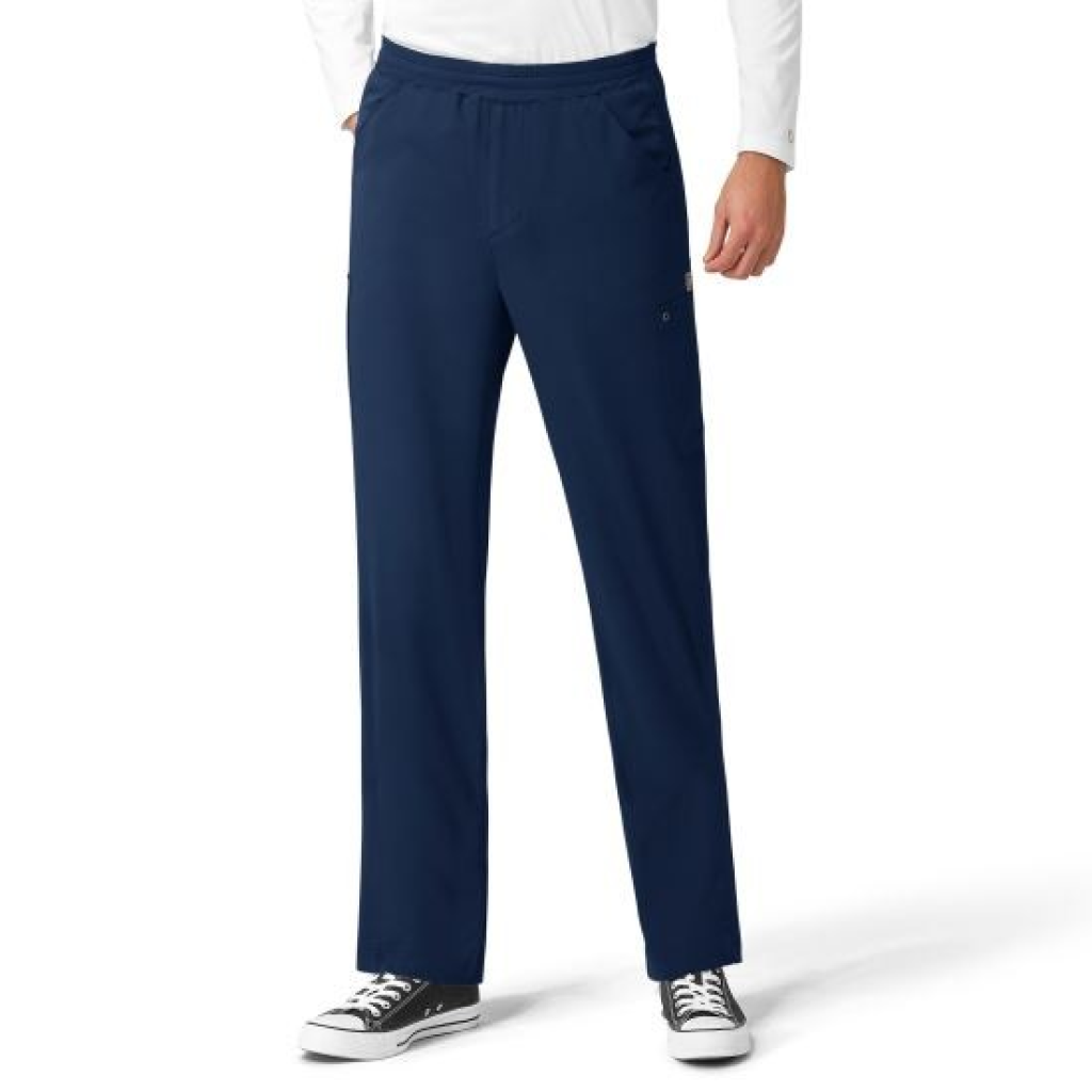 Pantaloni uniforma medicala, WonderWink Aero, 5429-NAVY