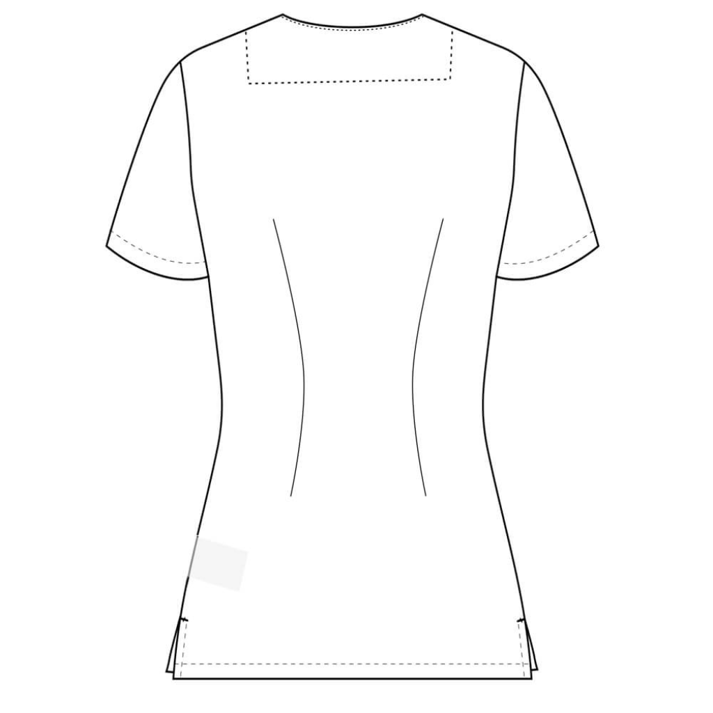 Bluza medicala Lotus Flex, stretch, verde macha, TRS-NP11