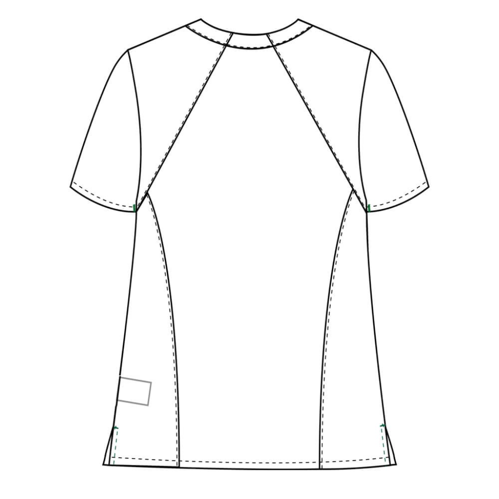 Bluza medicala Lotus Flex, stretch, albastru deschis, CVC-NP1