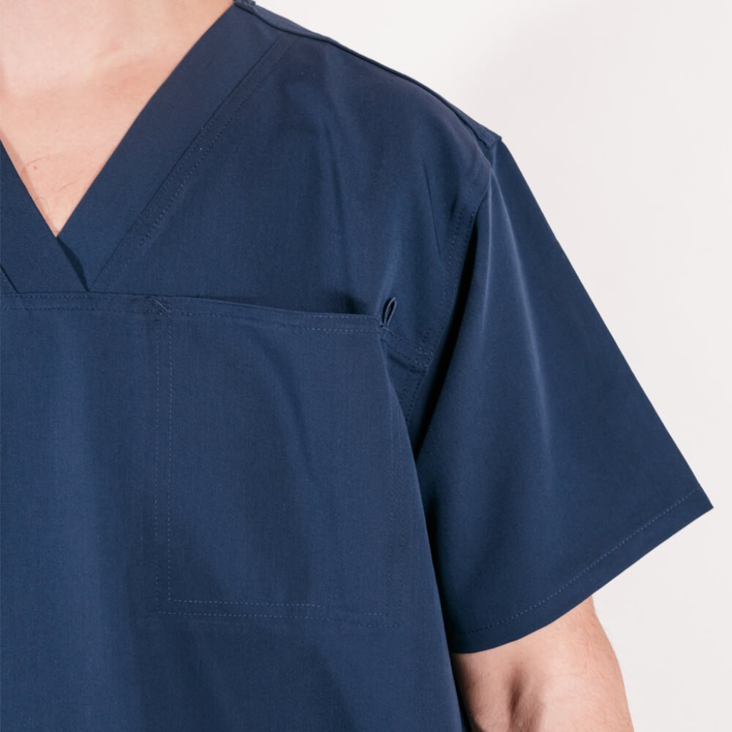 Bluza medicala Lotus Flex, stretch, bleumarin, TRS-KH1