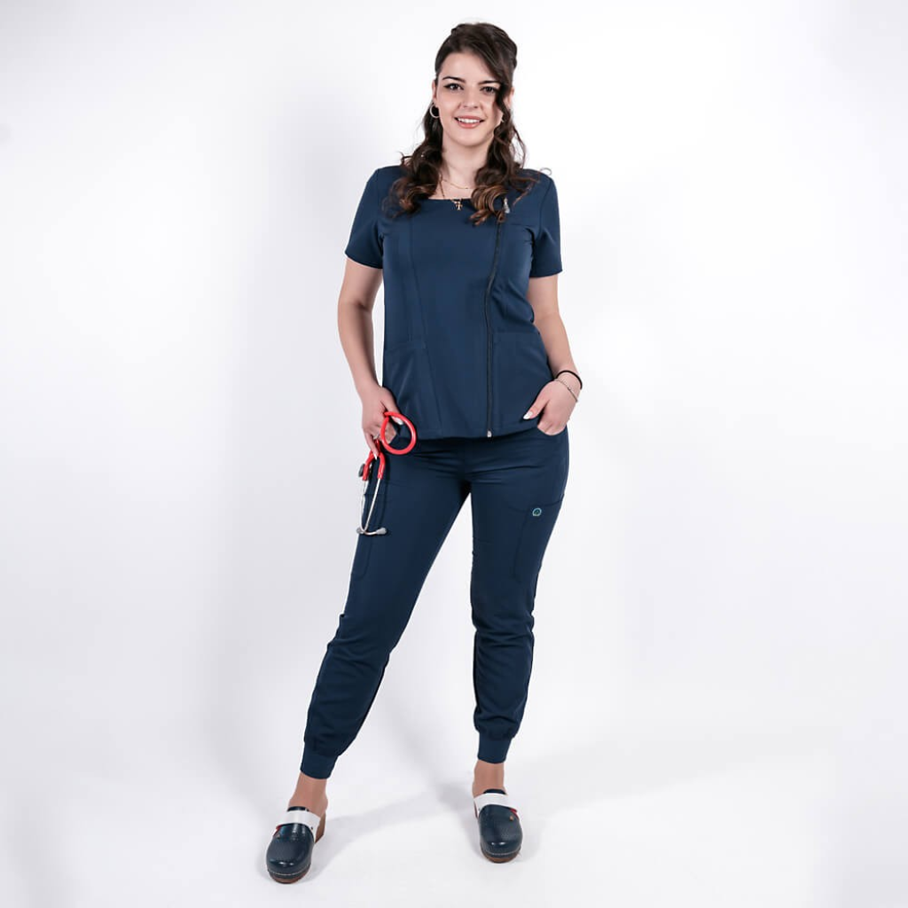 Costum medical Lotus Flex, stretch, bleumarin, TRS-NP11 TRS-SP4-V3
