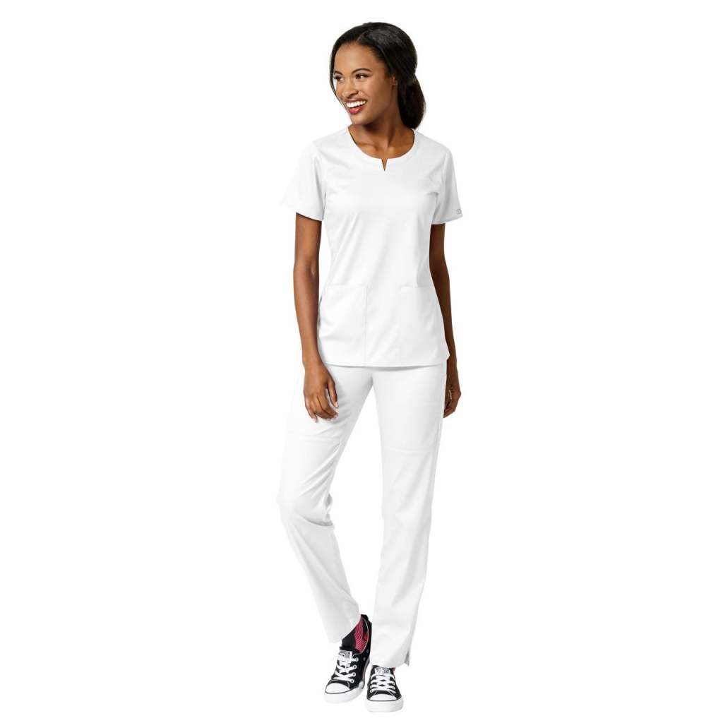 Bluza uniforma medicala, WonderWink PRO, 6419-WHIT