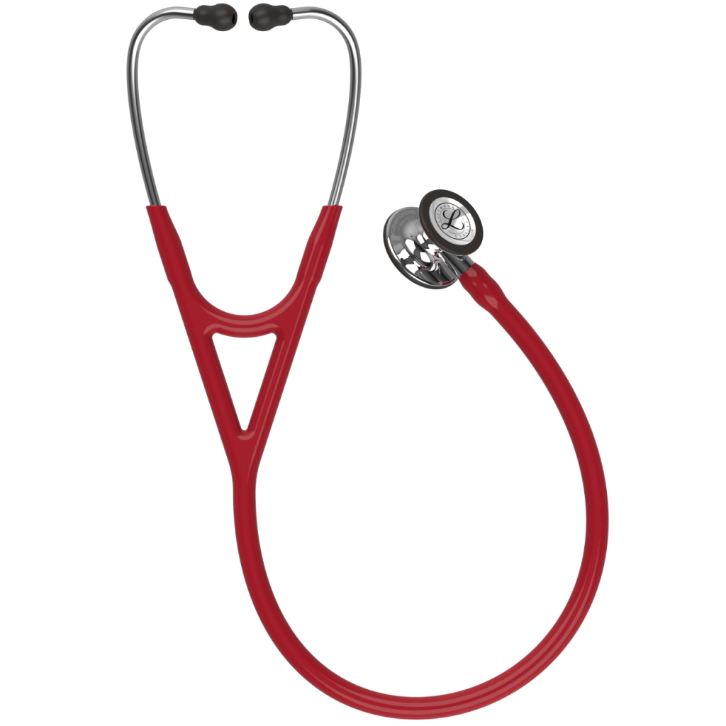 Stetoscop 3M Littmann Cardiology IV Rosu burgund, capsula luciu oglinda 6170 privire de ansamblu