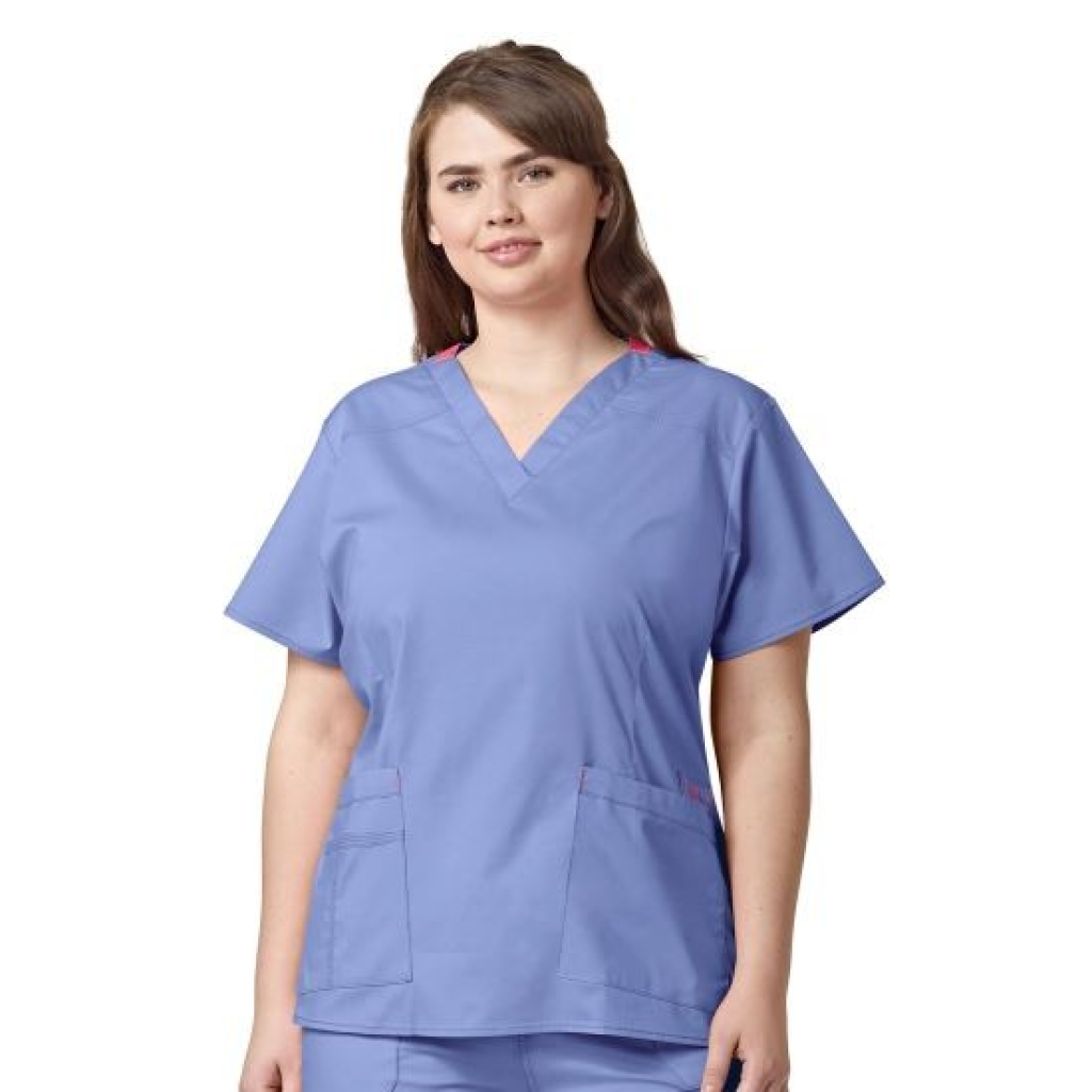 Bluza uniforma medicala, WonderFlex, 6108-CBL