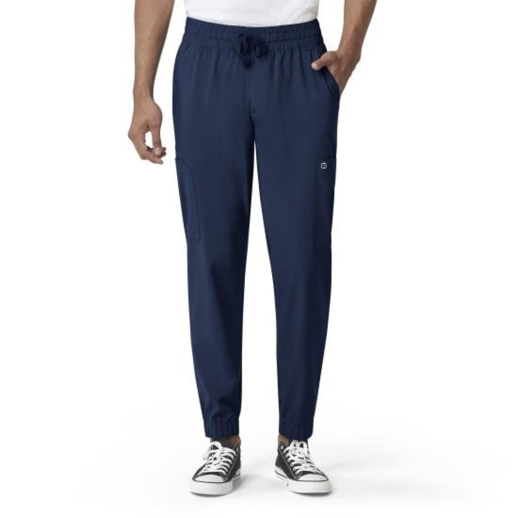 Pantaloni uniforma medicala, W123, 5655-NAVY