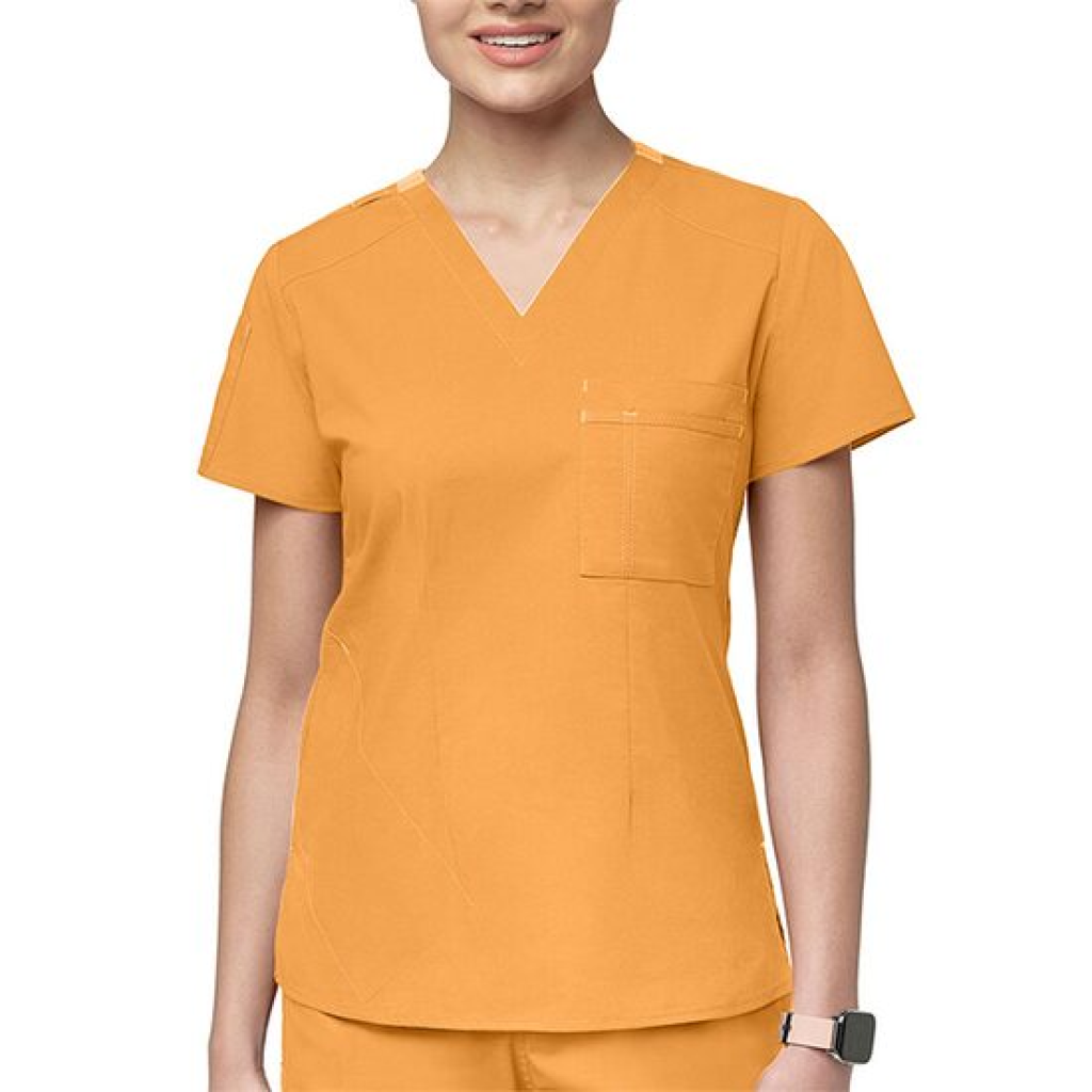 Bluza uniforma medicala, WonderFLEX, 6218-MANG