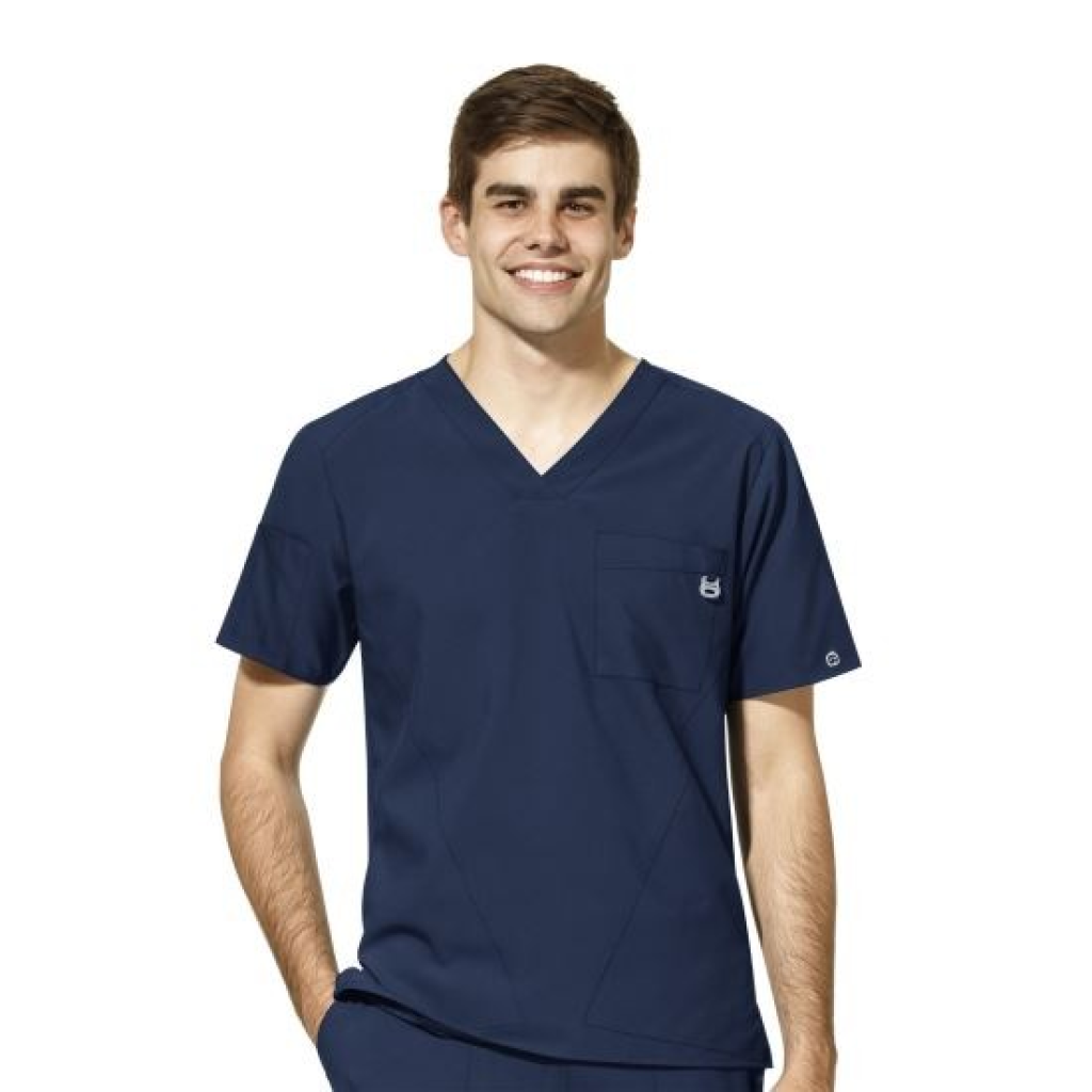 Bluza uniforma medicala, W123, 6355-NAVY