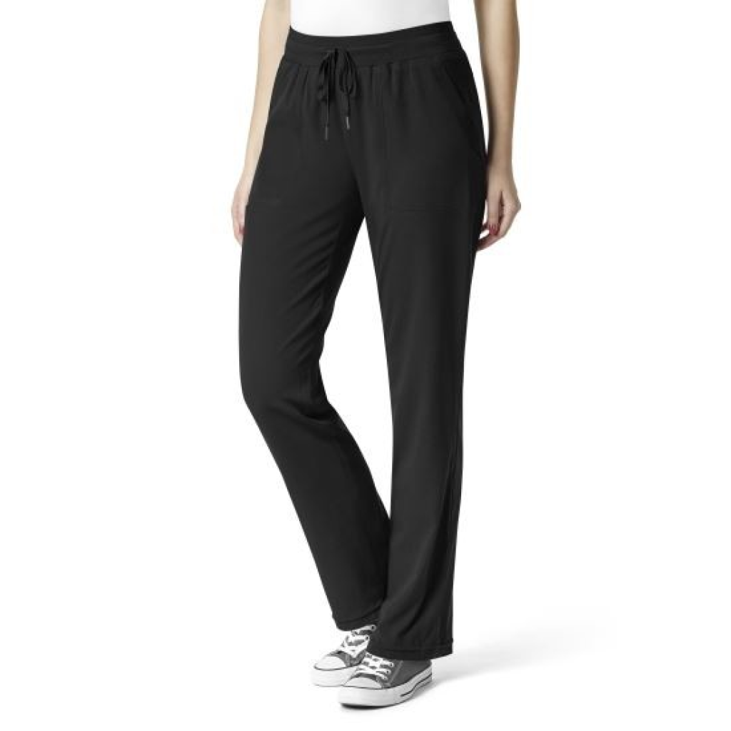 Pantaloni uniforma medicala, WonderWink Aero, 5129-BLAC