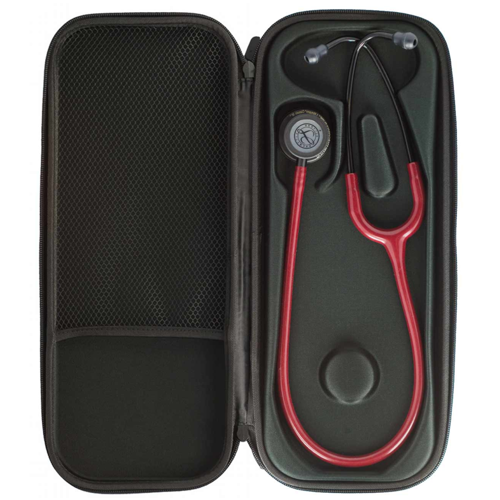 Borseta stetoscop PREMIUM Cardiology Albastru Caraibe (Etui stetoscop) interior