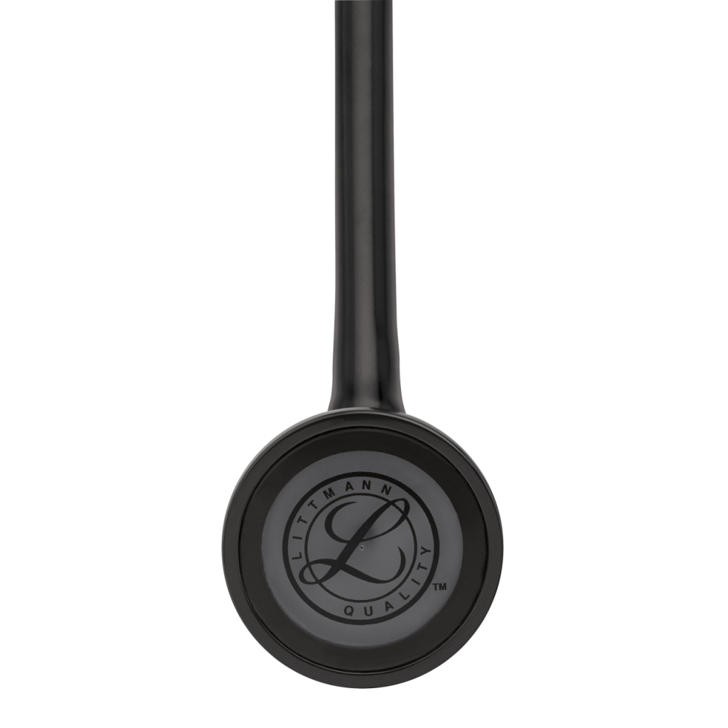 Stetoscop 3M Littmann Master Cardiology Negru capsula neagra 2161 - capsula vedere frontala