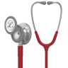 Pachet student - Stetoscop Littmann Classic III Rosu Burgundia 5627 + Borseta plum