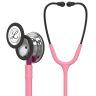 Pachet student -  Stetoscop Littmann Classic III Roz perlat cu capsula oglinda 5962 + Borseta neagra