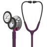 Pachet student - Stetoscop Littmann Classic III Plum cu capsula oglinda 5960 + Borseta neagra